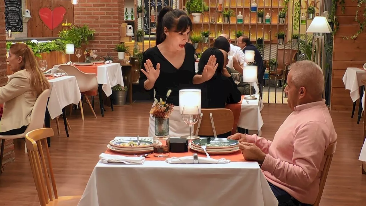 Una soltera abandona ‘First Dates’ en el primer plato y su cita se queda