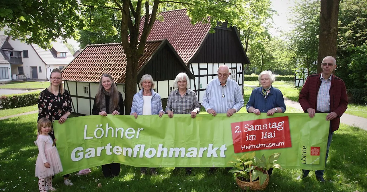 Löhne zeigt den grünen Daumen: Das Museum lädt zum Gartenflohmarkt