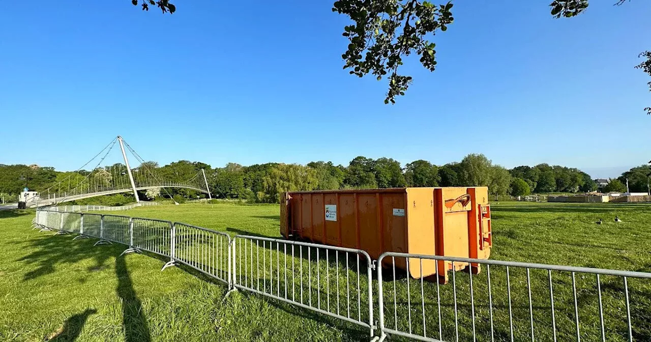 Vatertag in Minden Lübbecke: Sperrung des Weserstrands und mehr Sicherheitspersonal auf der Messe