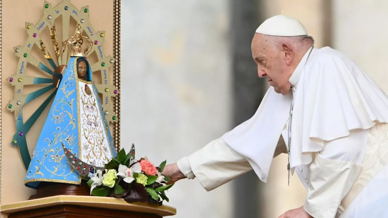 El pedido del papa Francisco para la Argentina en el día de la Virgen de Luján