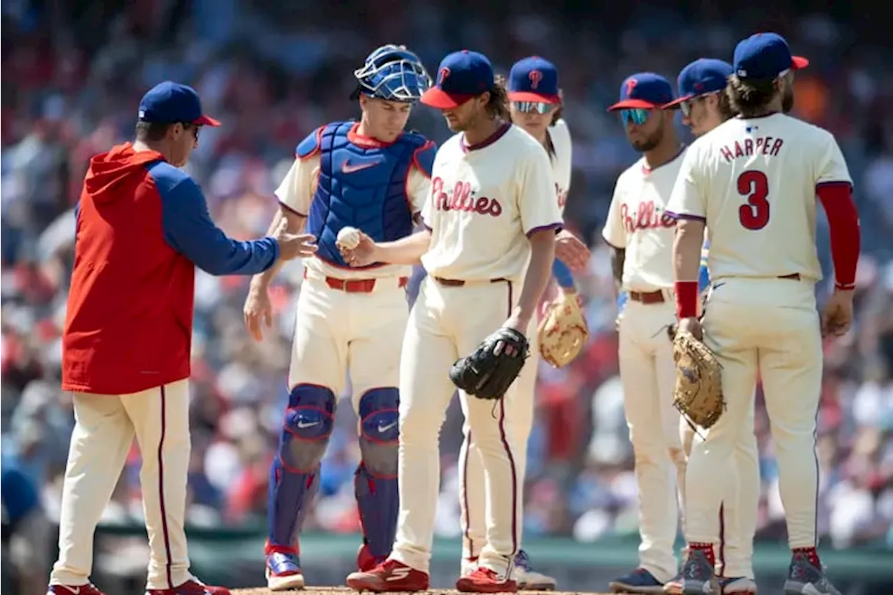 Blue Jays get to Aaron Nola, snap Phillies’ seven-game winning streak with 5-3 victory