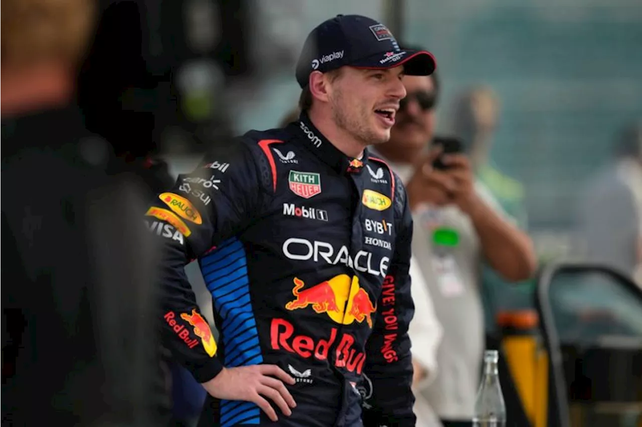 Verstappen aseguró que Checo Pérez alcanzó a tocarlo en Miami