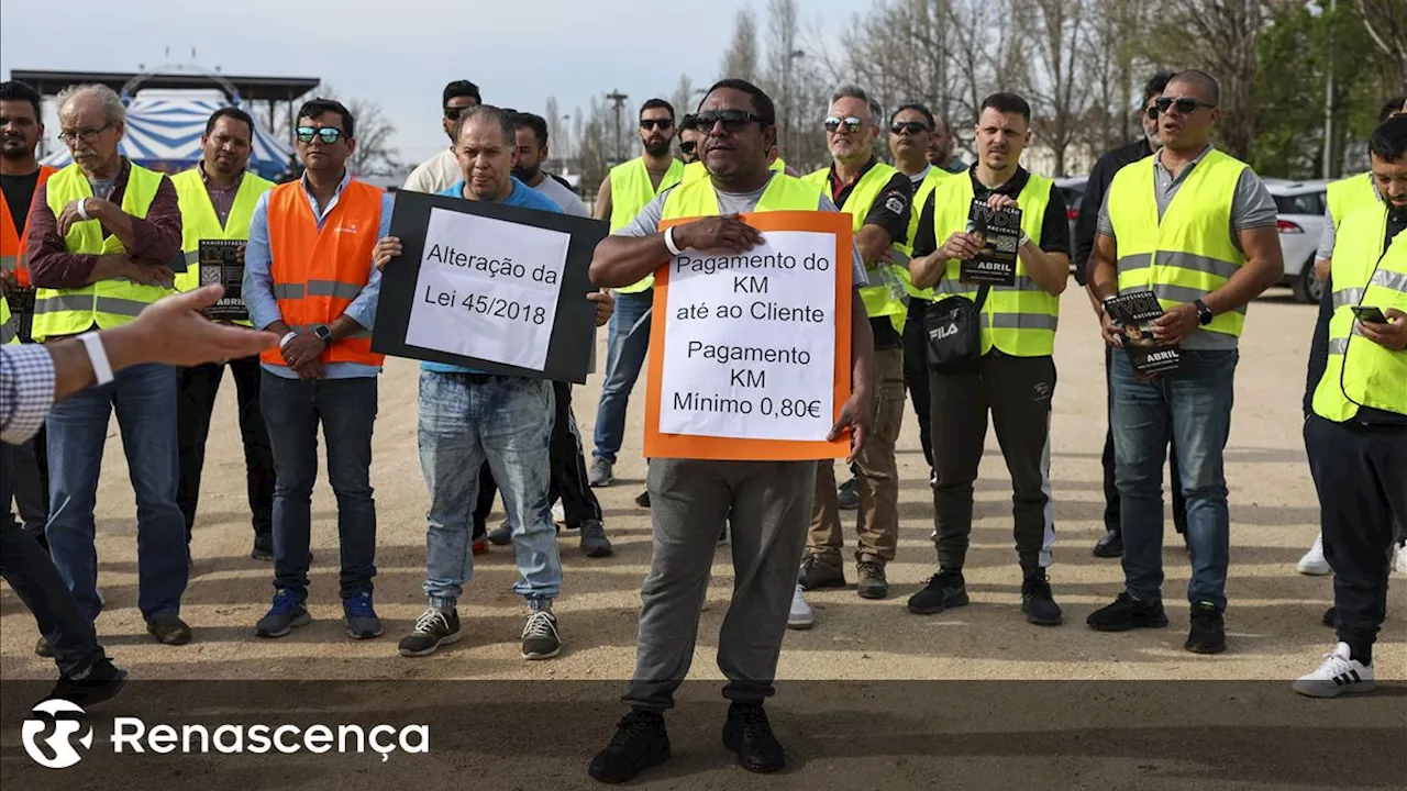 Parceiros e motoristas TVDE voltam a protestar na quinta-feira por melhorias no setor