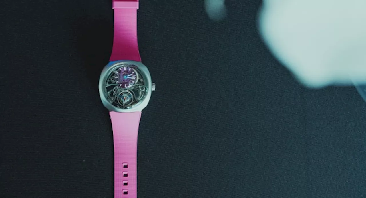 Moser Dropped a New Pink Tourbillon at the Miami Grand Prix