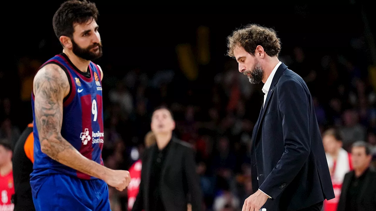 El Barça cae en el Palau ante Olympiacos y se queda sin ir a la 'final four' de la Euroliga (59-63)