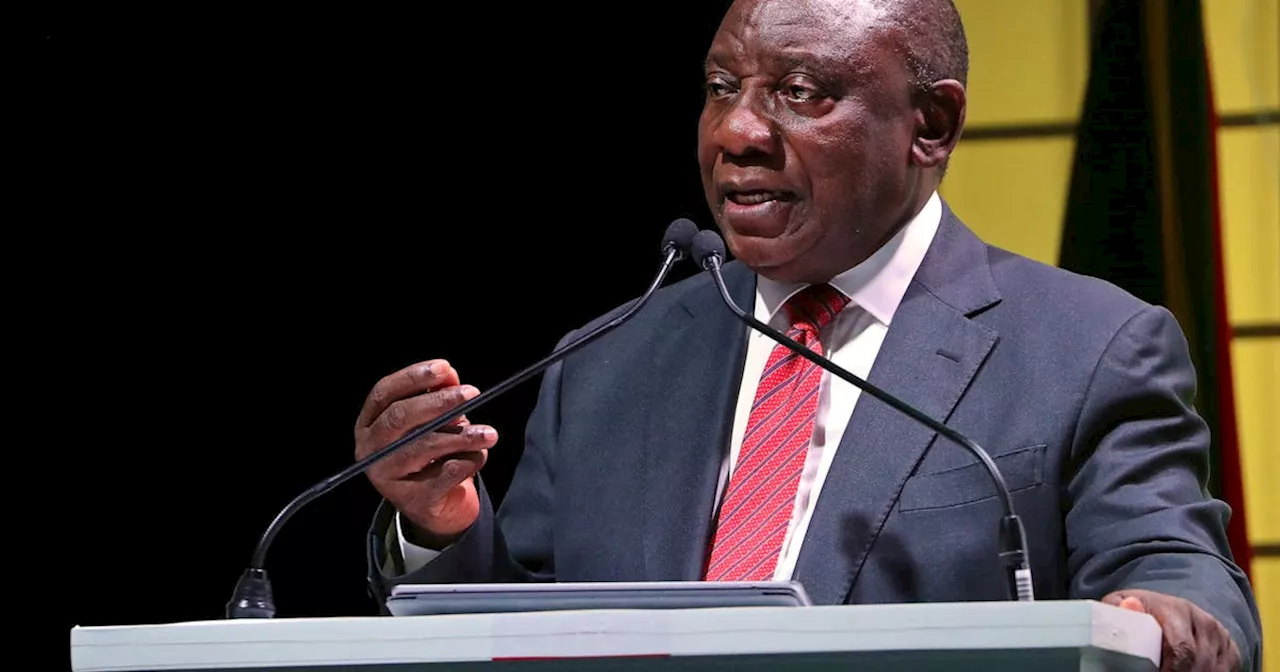 South Africa's Ramaphosa calls opposition flag-burning ad 'treasonous'