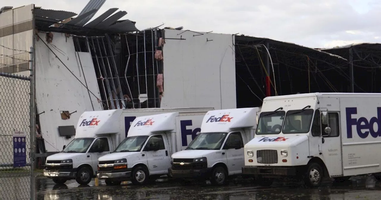 Las tormentas golpean el centro-norte de EEUU con tornados, granizo y vientos fuertes