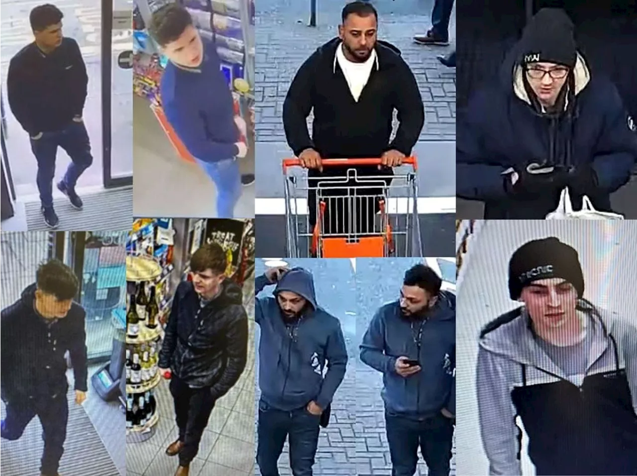 Police investigating Telford shop thefts share images of people they'd like to speak to