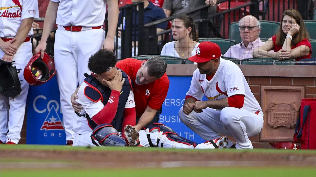 Cardinals' Willson Contreras Injures Arm in Catcher's Interference Incident