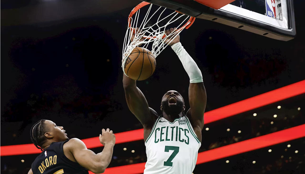 Jaylen Brown Leads Celtics to Tone-Setting Win in Game 1 vs. Cavaliers