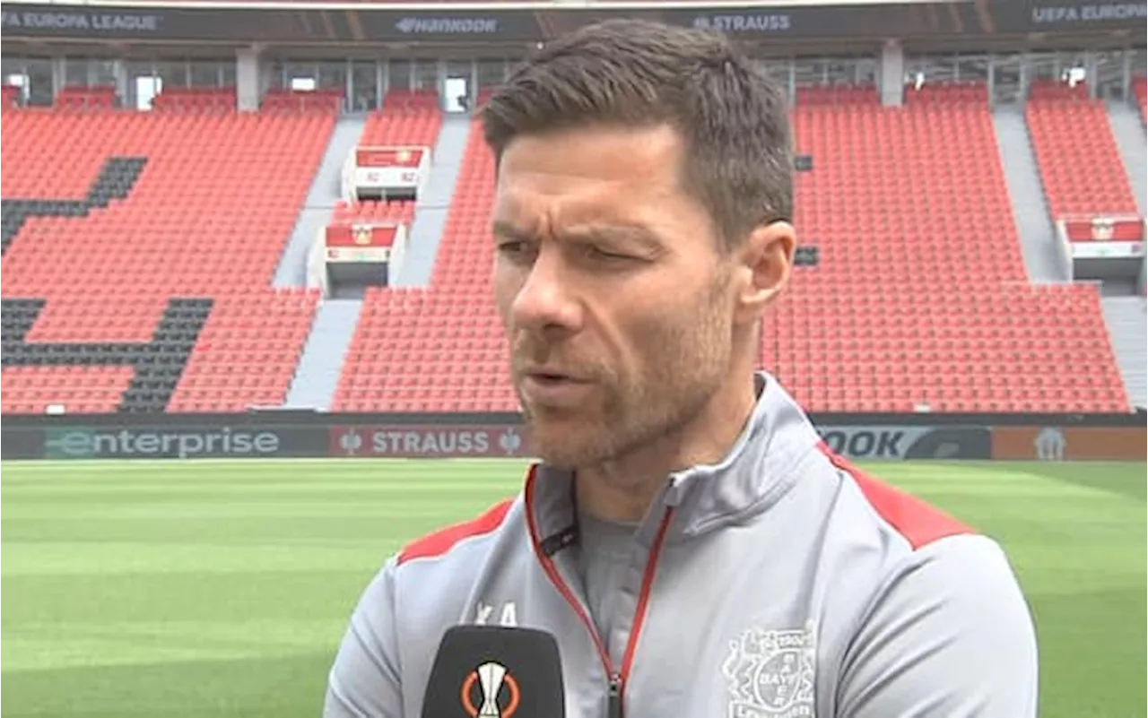 Bayer Leverkusen-Roma, Xabi Alonso: 'Saremo cauti, ma siamo pronti e preparati'