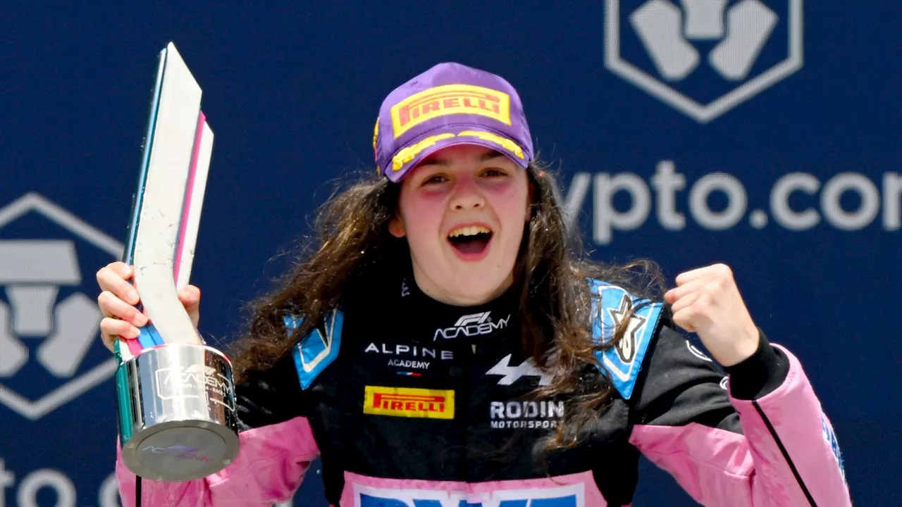 F1 Academy: Alpine junior Abbi Pulling says she wanted to 'prove a point' in Miami after Jeddah controversey