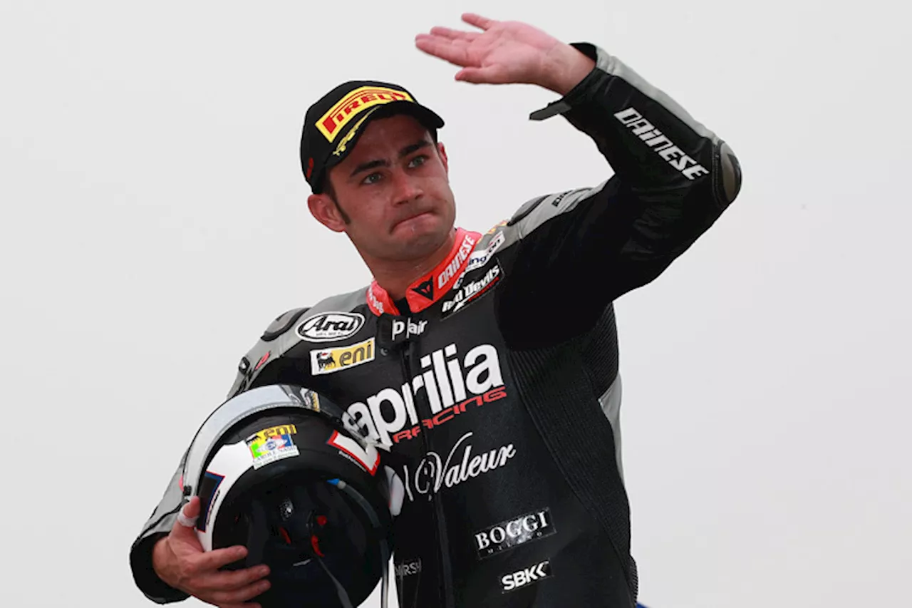 Leon Haslam (Aprilia) gibt zu: Jonathan Rea zu stark