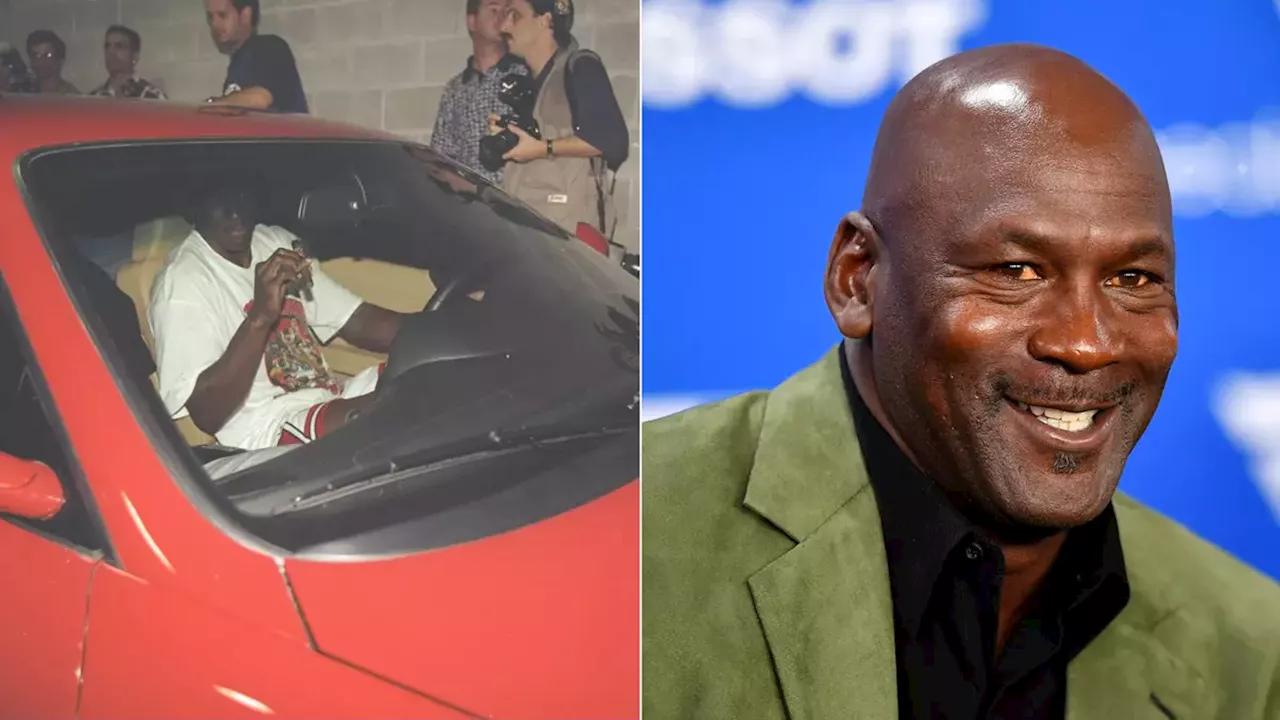 Michael Jordan gave his $331,000 Ferrari to sporting legend as a Christmas gift