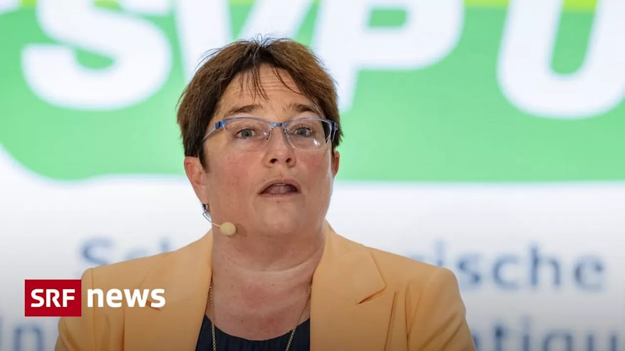 SVP auf Oppositionskurs - Martullo-Blocher nimmt das Heft in die Hand