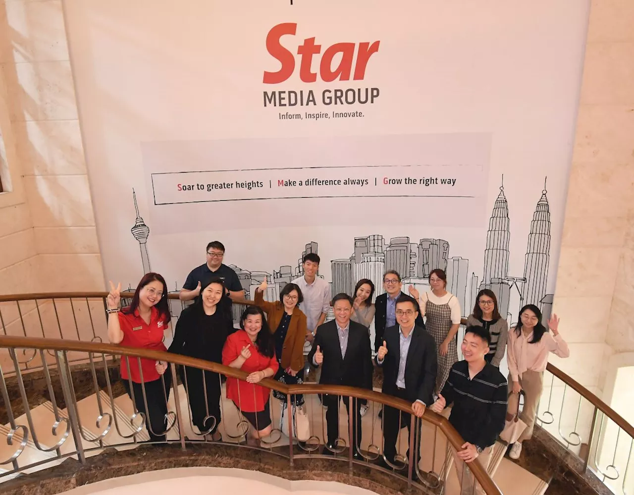 China Daily Asia Pacific pays courtesy visit to Menara Star