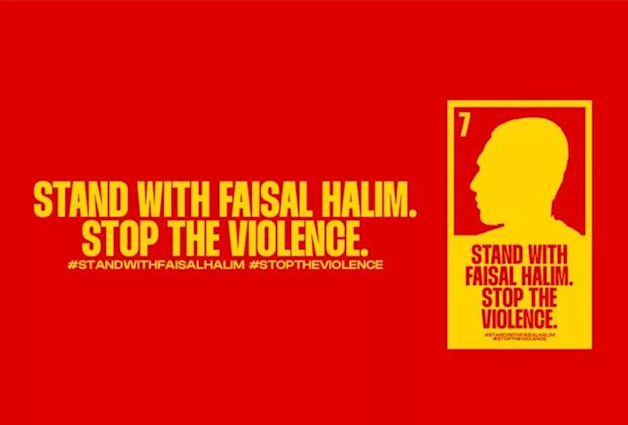 No to violence: Selangor football club starts 'Stand With Faisal Halim' solidarity campaign