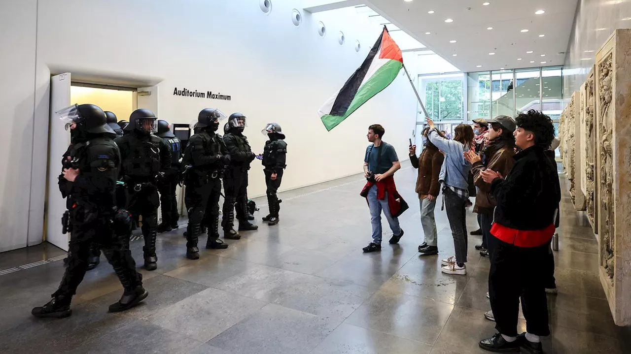 Leipzig: Polizei löst Pro-Palästina-Besetzung auf – Verbände kritisieren Proteste