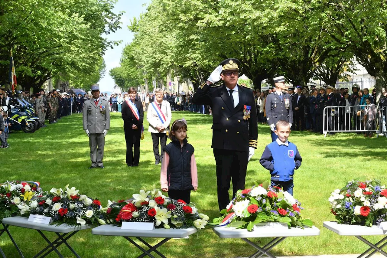 Plus de 200 personnes présentes pour la commémoration du 8 Mai à Périgueux