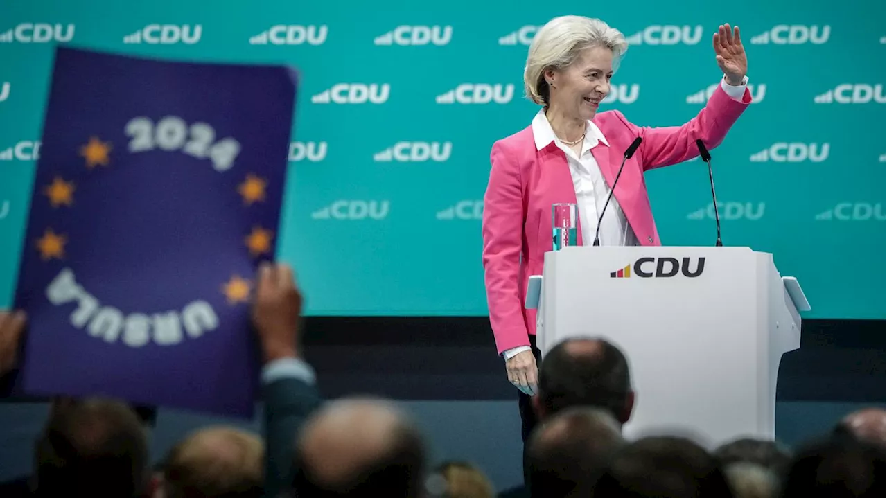 Von der Leyen beim CDU-Europatag: Wie die Partei mit der mächtigsten Frau der Welt fremdelt