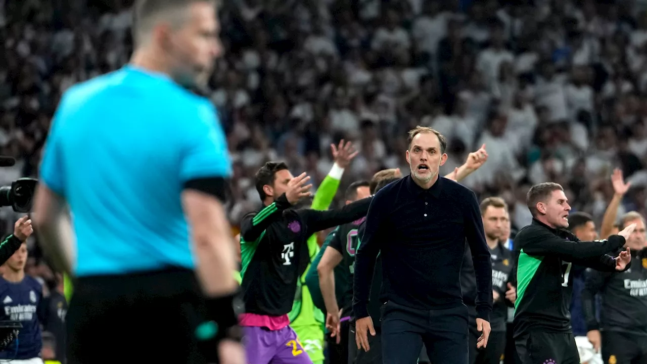 Thomas Tuchel says linesman apologised for ‘betrayal’ decision as Bayern Munich equaliser controversially n...