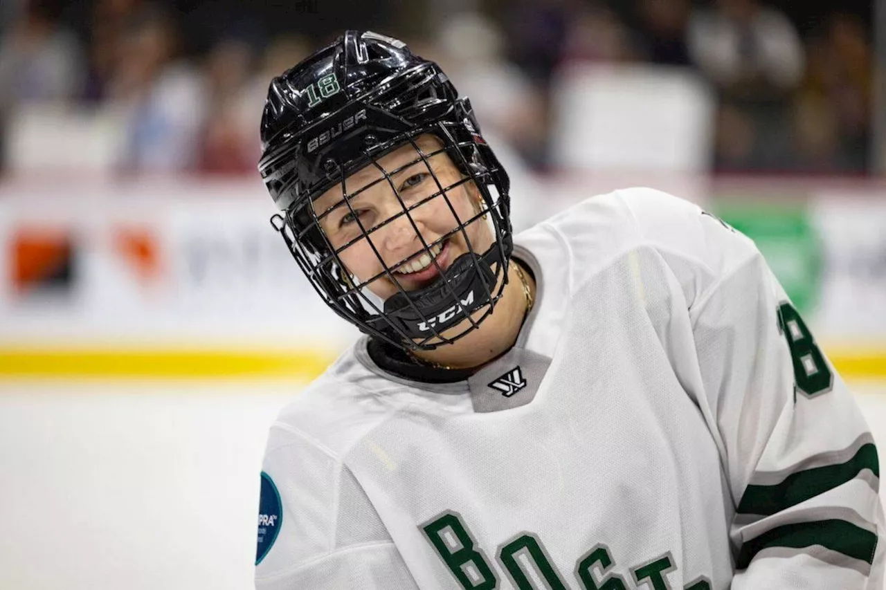 ‘In the right headspace’: Kelowna’s Abby Cook and Boston ready for PWHL playoffs