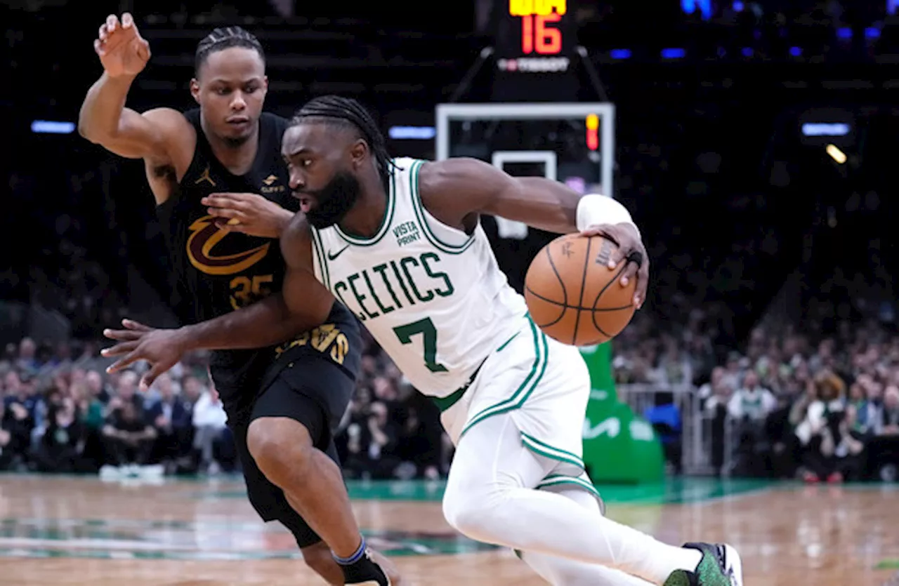 Jaylen Brown leads Celtics' rout of Cavaliers while Thunder roll past Mavs