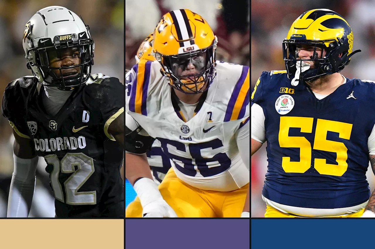 2025 NFL Draft consensus Big Board: Will Campbell opens at No. 1, Carson Beck top QB