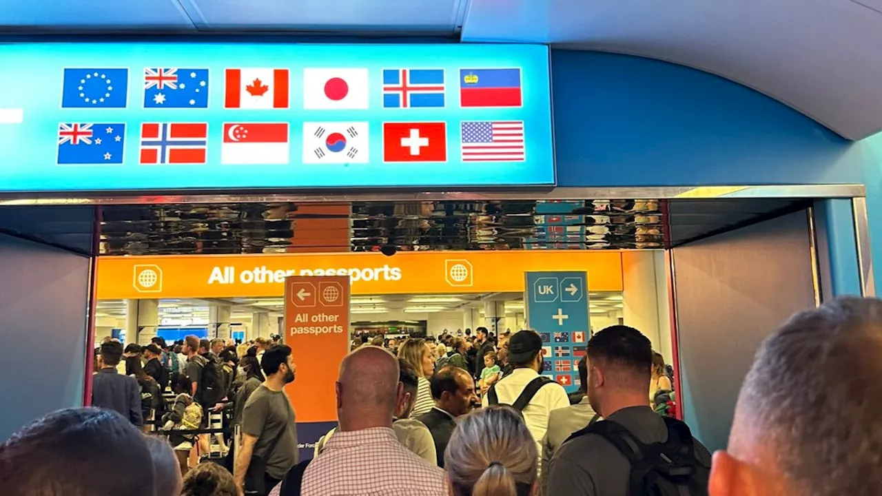 E-gate systems ‘running as usual’ after chaos at airports