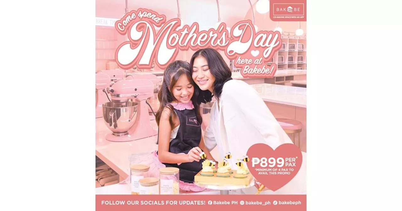 Sweeten mom's day at Bakebe with this irresistible Mother's Day offer