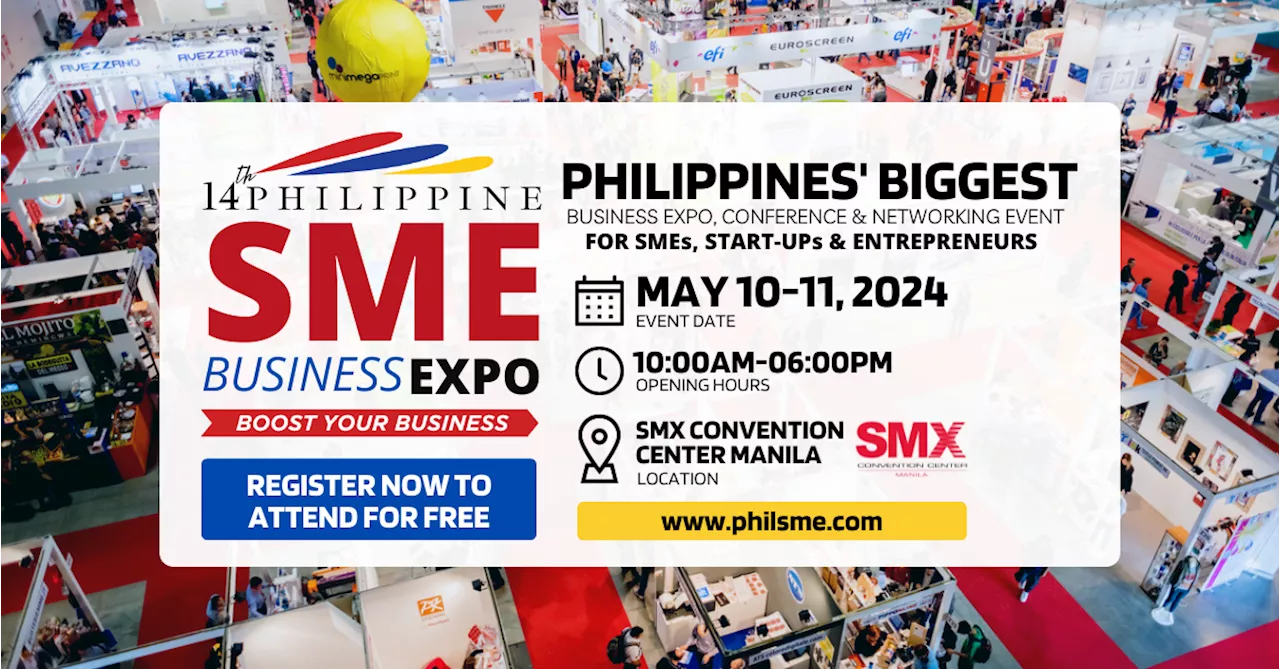 Why Filipino businesses shouldn't miss the 14th PhilSME Business Expo