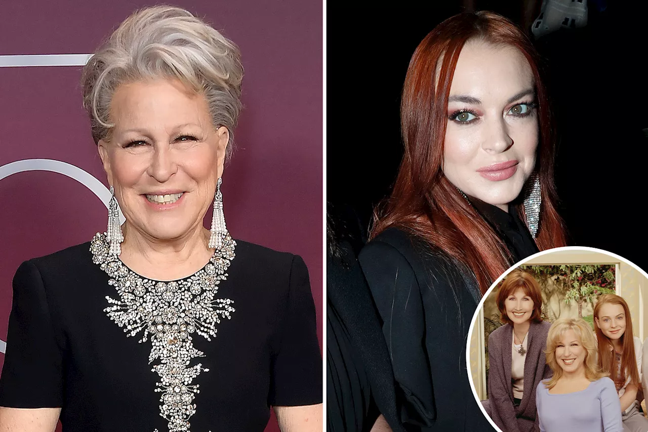 Bette Midler admits she ‘would have sued’ 14-year-old Lindsay Lohan after star backed out of singer’s show...