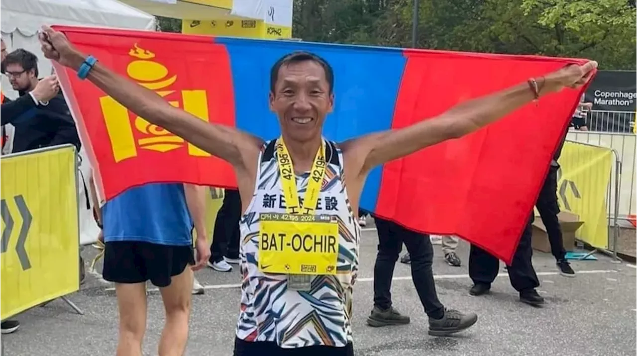 Ser-Od Bat-Ochir será el primer atleta en participar en seis Juegos Olímpicos al correr los 42k en París 2024