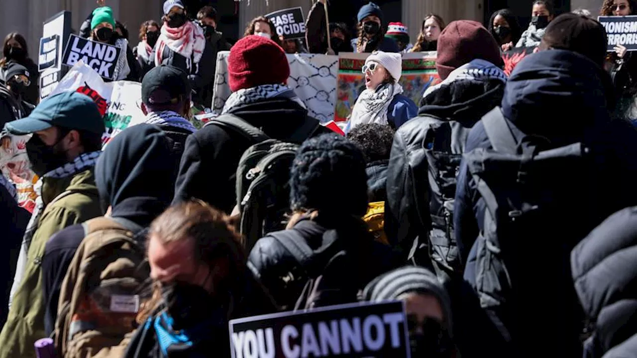 Driver who tried to run-over pro-Palestine protesters in New York arrested