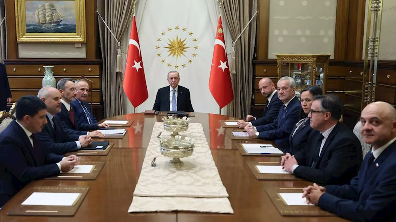 Turkish president meets Polish, Romanian security officials in Ankara