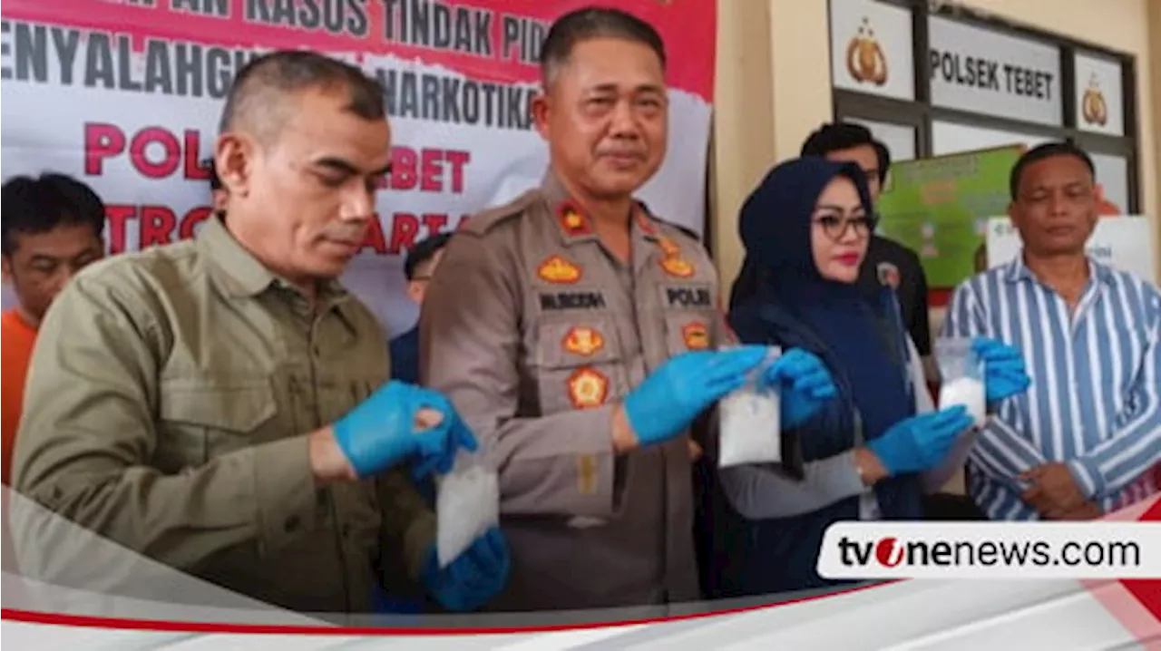 Pria Paruh Baya Ditangkap Polisi Usai Ketahuan Simpan Hampir Setengah Kilogram Sabu-Sabu