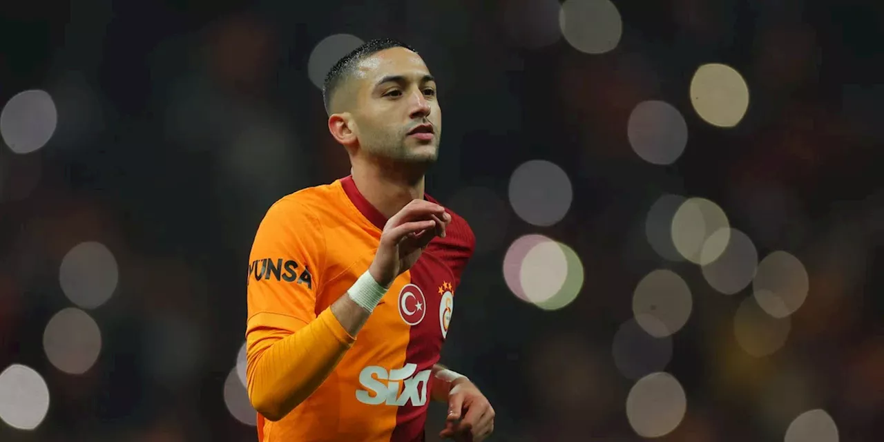 Ziyech blijft 'honderd procent zeker' in Turkije: 'Weer superster bij Galatasaray'