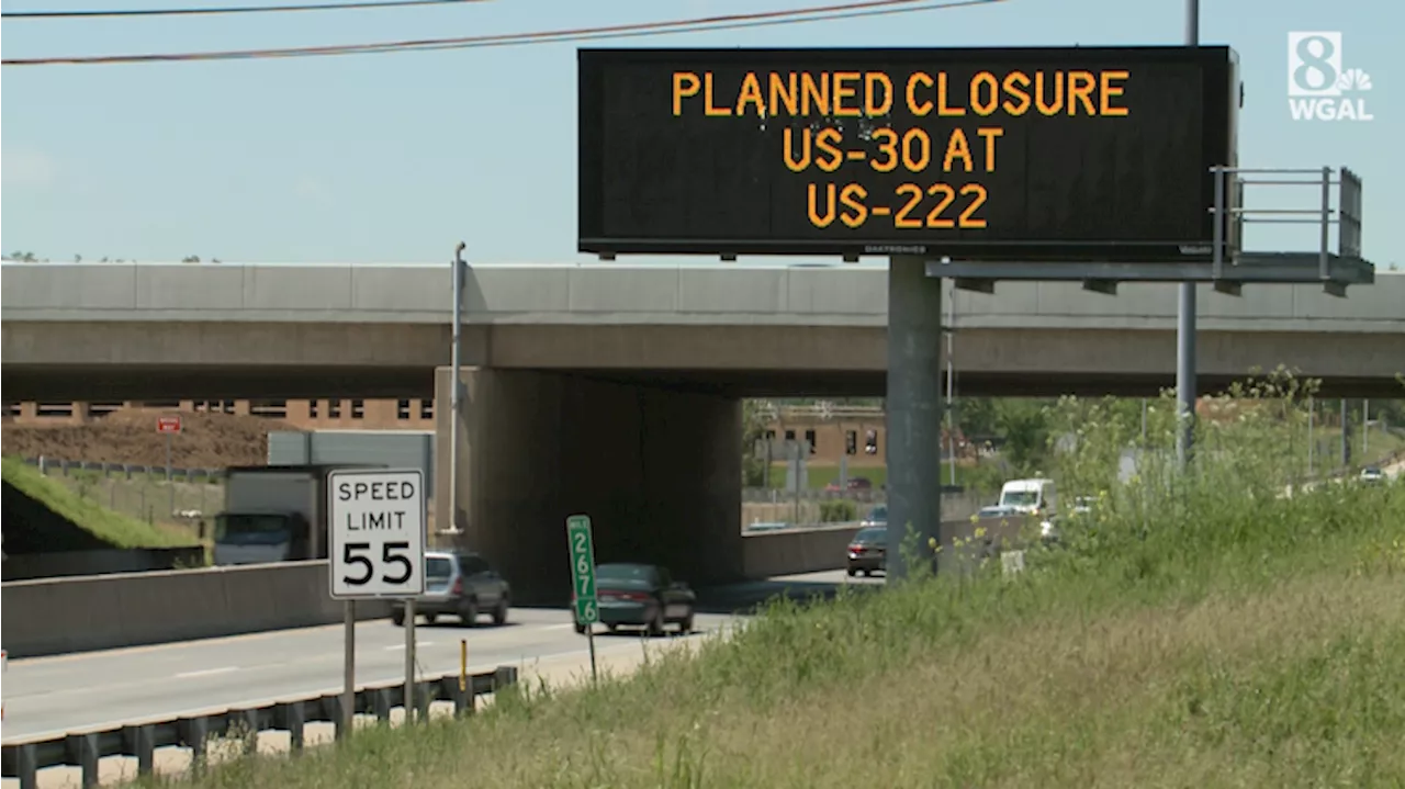 Busy Lancaster County interchange will be closed this weekend for construction project