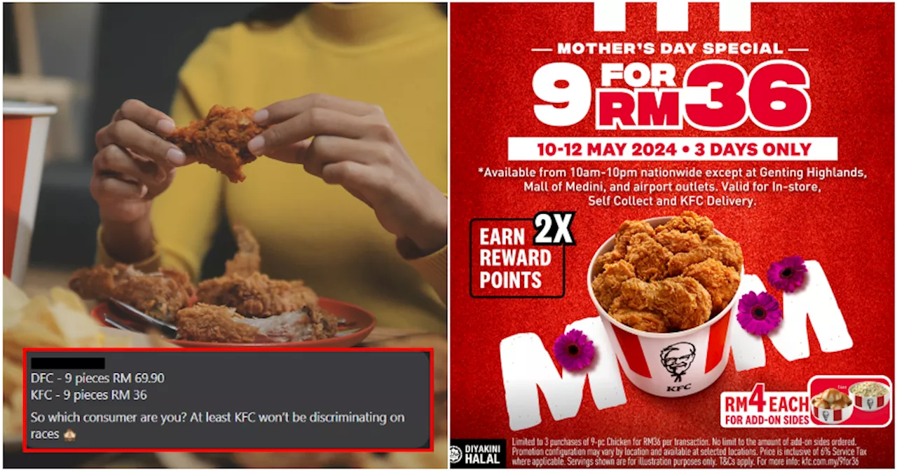 M'sians are Excited Over KFC's Promo of 9 pcs Chicken for Only RM36