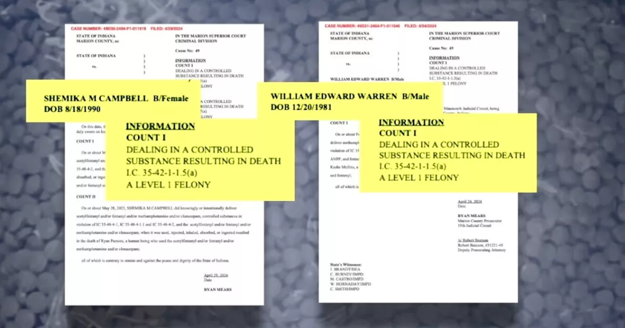 3 dealing resulting in death cases filed within a week in Marion County