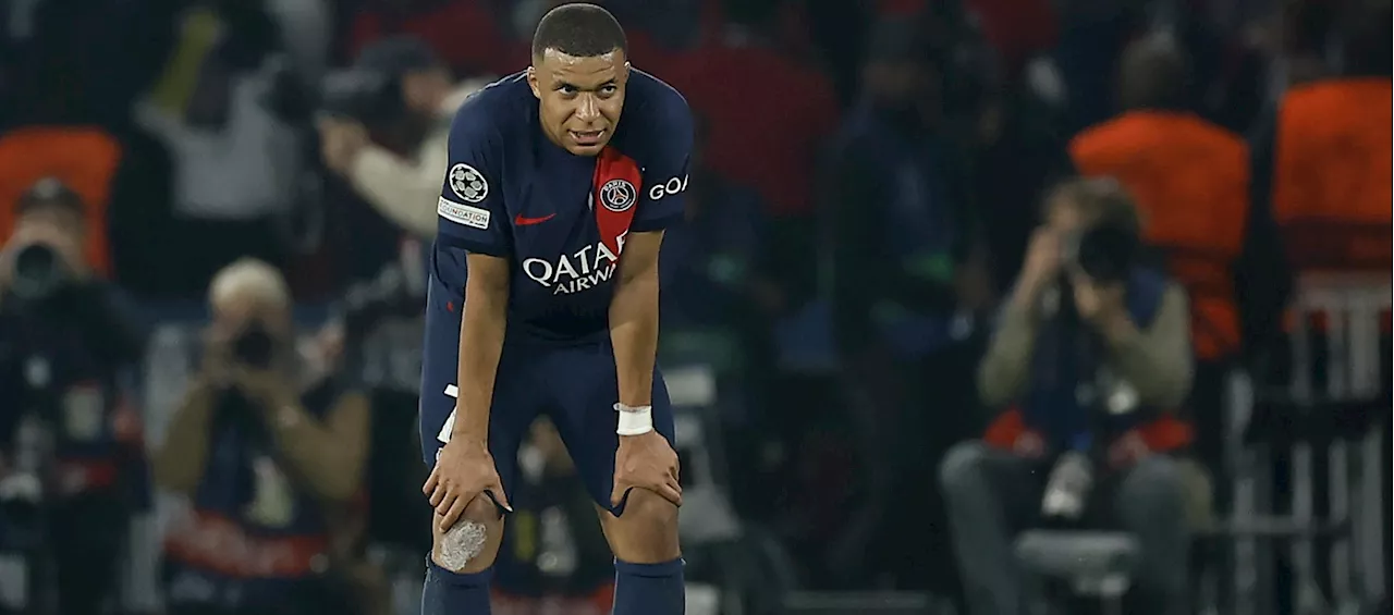 Otra vez se esfumó el sueño de la Champions para Mbappé y el PSG