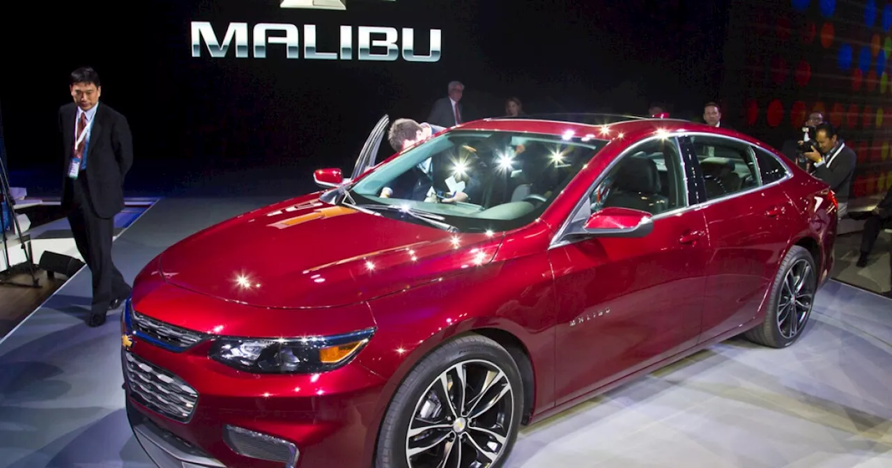 General Motors announces that it will stop making the Chevy Malibu