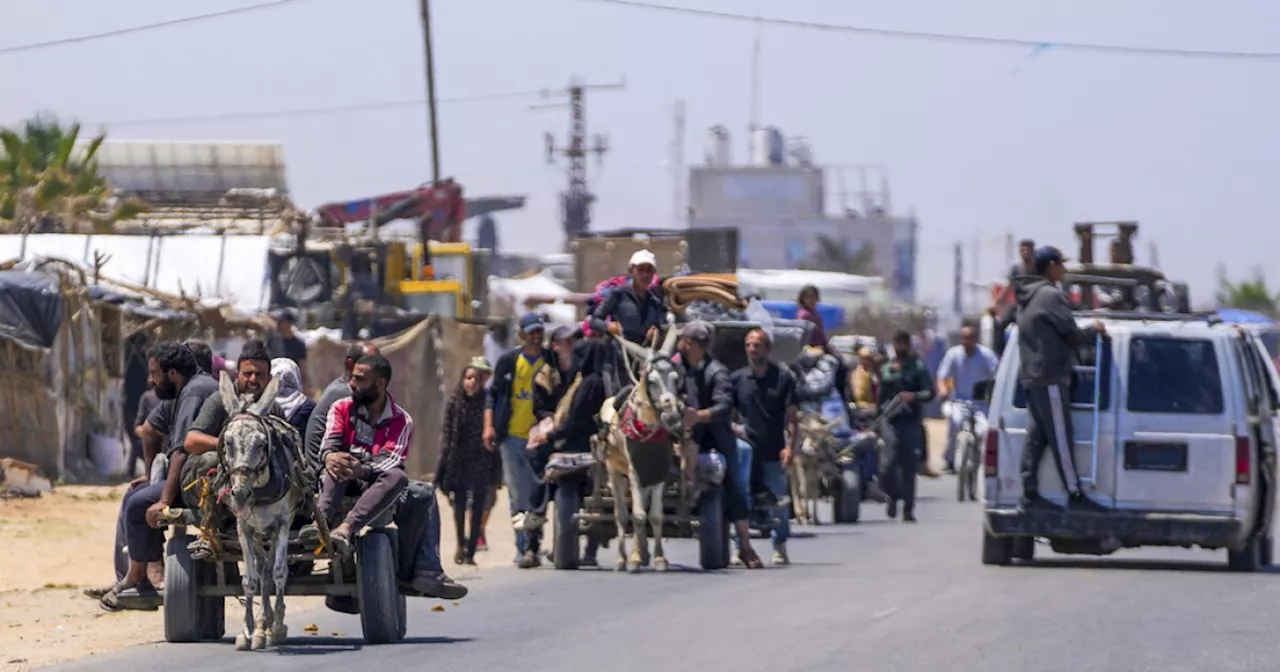 'We are determined': Netanyahu issues statement on weapons as Palestinians flee Rafah