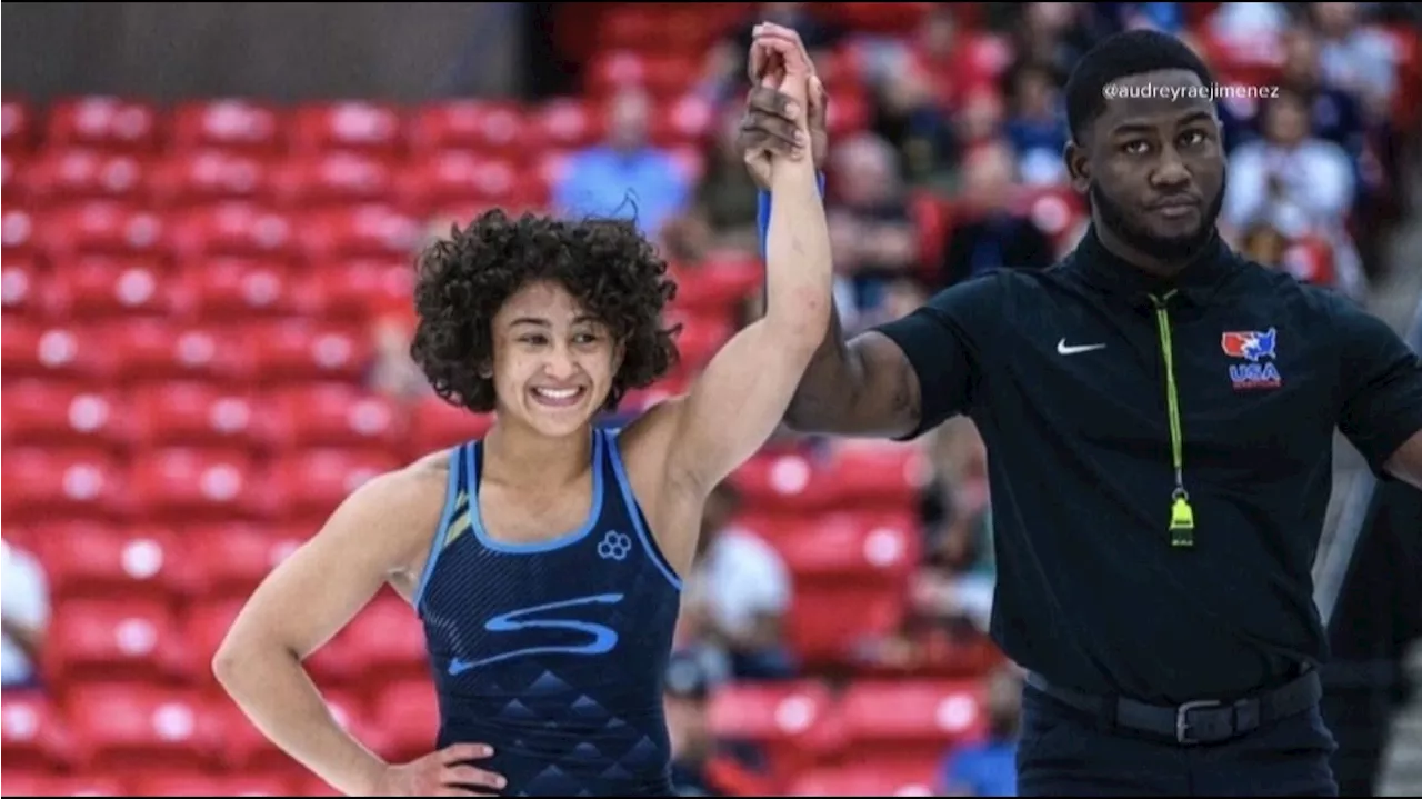 Tucson wrestling sensation Audrey Jimenez impresses at US Olympic Team Trials