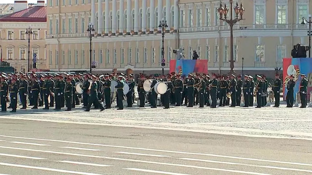 К Параду Победы готовятся в Санкт-Петербурге. Новости. Первый канал