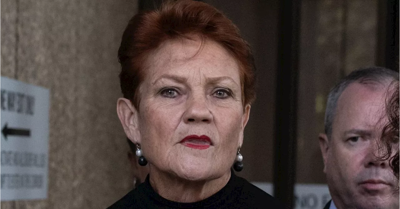 Late twist in Pauline Hanson 'racism' lawsuit