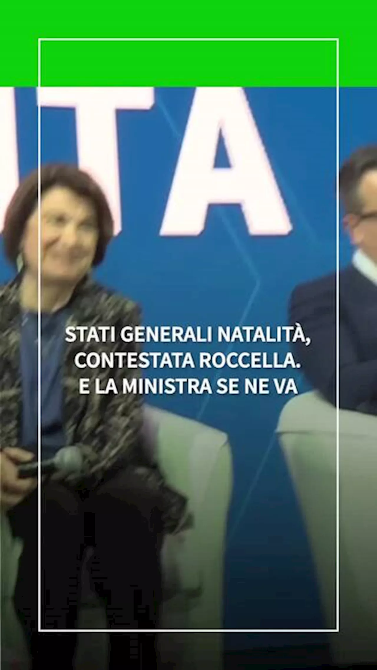 Roma, Roccella contestata agli Stati generali sulla Natalita'