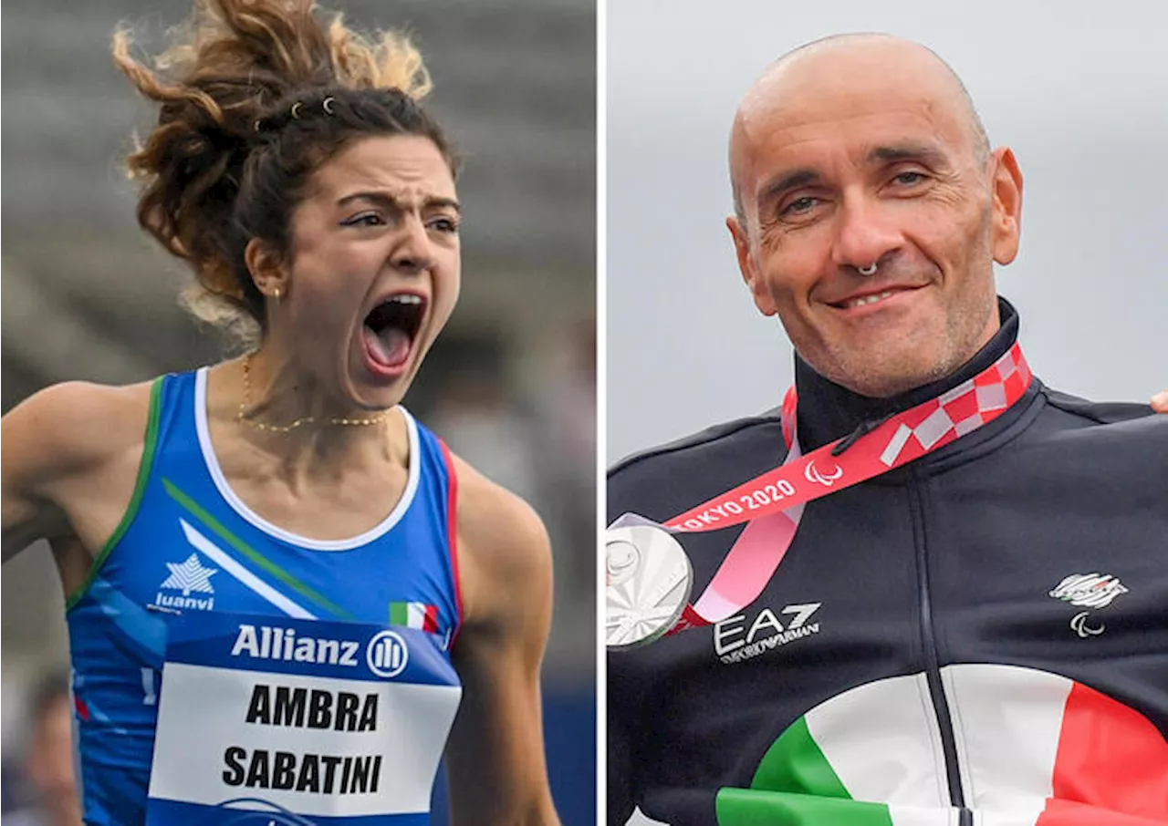 Sabatini e Mazzone portabandiera dell'Italia alle Paralimpiadi 2024