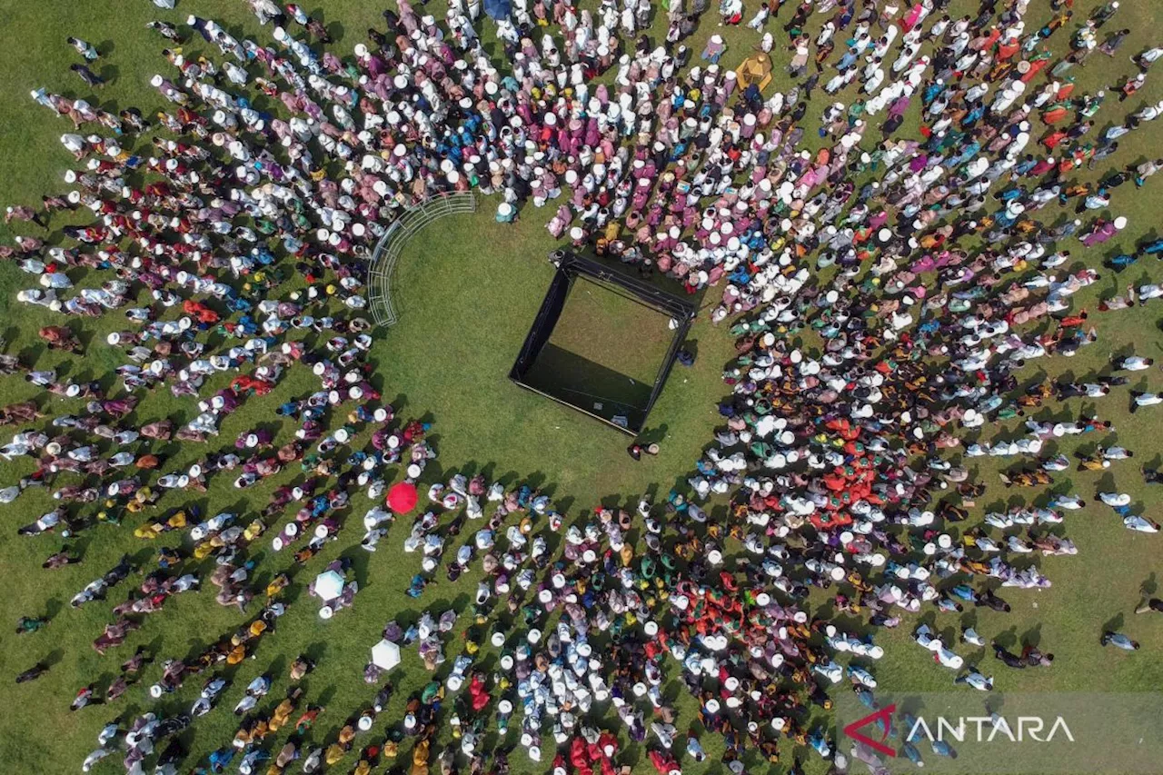 Jamaah calon haji kabupaten Bogor ikuti manasik jelang pemberangkatan ke Tanah Suci