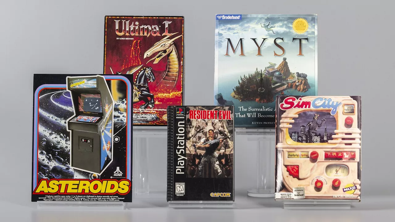 Asteroids, Myst, Resident Evil, SimCity and Ultima inducted into World Video Game Hall of Fame